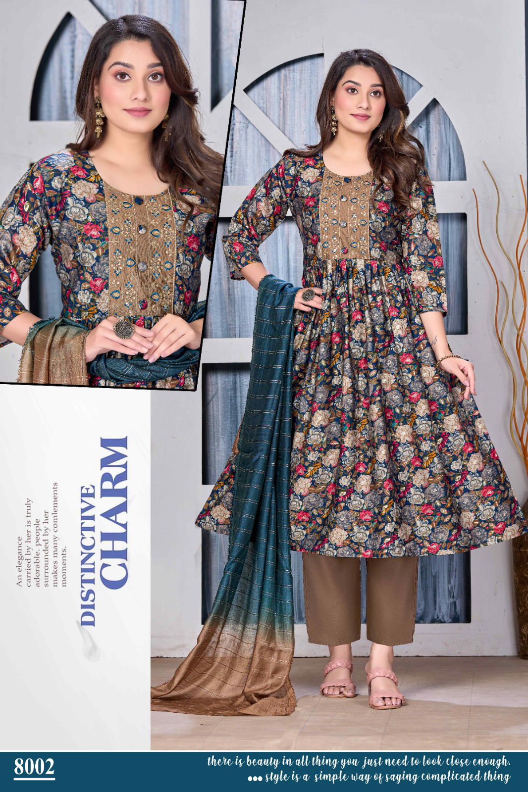 KSA Stree Vol 1 Modal Naira Cut Printed Kurti With Bottom Dupatta Wholesale Price In Surat

